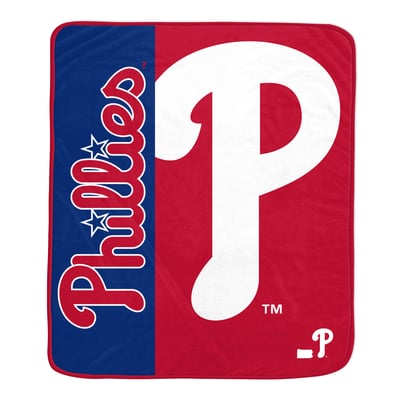 Philadelphia Phillies Pegasus Dugout 50" x 60" Ultra Soft Throw Blanket