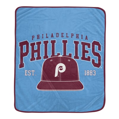 Philadelphia Phillies Pegasus Retro Vintage Arch 50" x 60" Ultra Soft Blanket