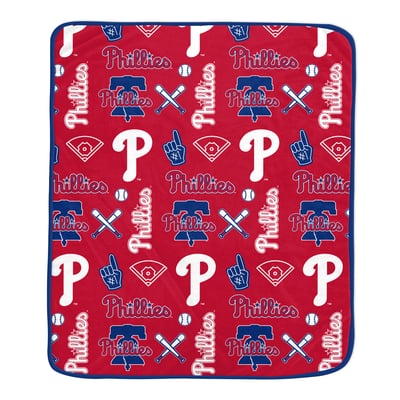 Philadelphia Phillies Pegasus Team Spirit 60" x 70" Ultra Soft Blanket