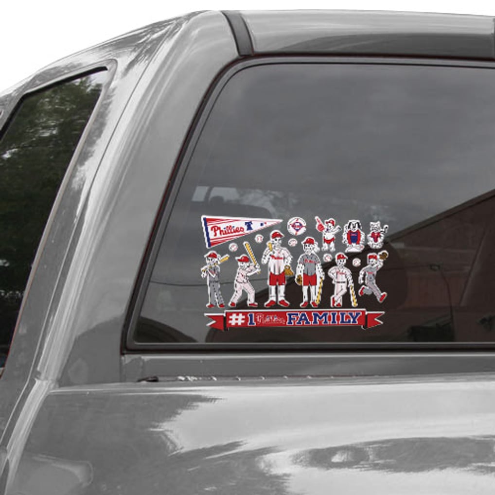 Philadelphia Phillies Family Decals Sheet