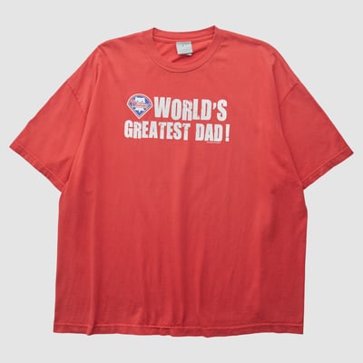 Philadelphia Phillies Genuine Merchandise 2000s T-shirt - Red - 3XL by Fanatics Real Vintage