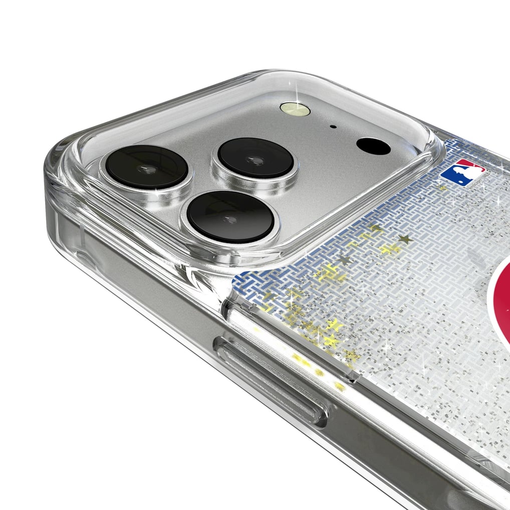 Philadelphia Phillies Linen Logo iPhone Glitter Case