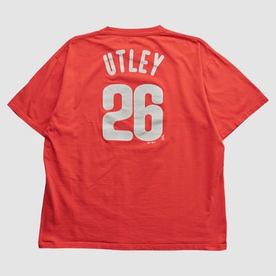 Philadelphia Phillies Majestic 2010s T-shirt - Red - 2XL by Fanatics Real Vintage