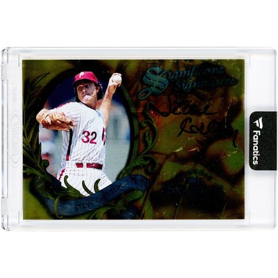 Steve Carlton Philadelphia Phillies Autographed 1997 Donruss Signature Series Significant Signatures #NNO #1029/2000 Card 