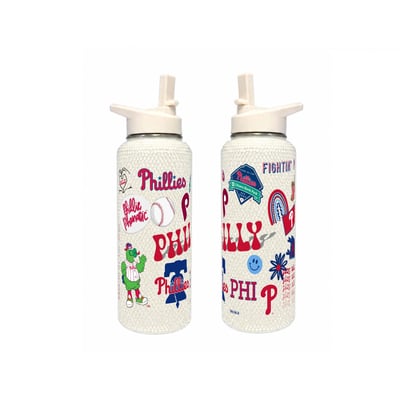 Philadelphia Phillies The Memory Company 34oz. Bling Quencher Bottle