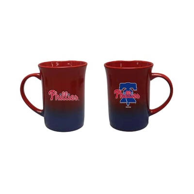 Philadelphia Phillies The Memory Company Two-Pack 15oz. Ceramic Ombre Mug Set