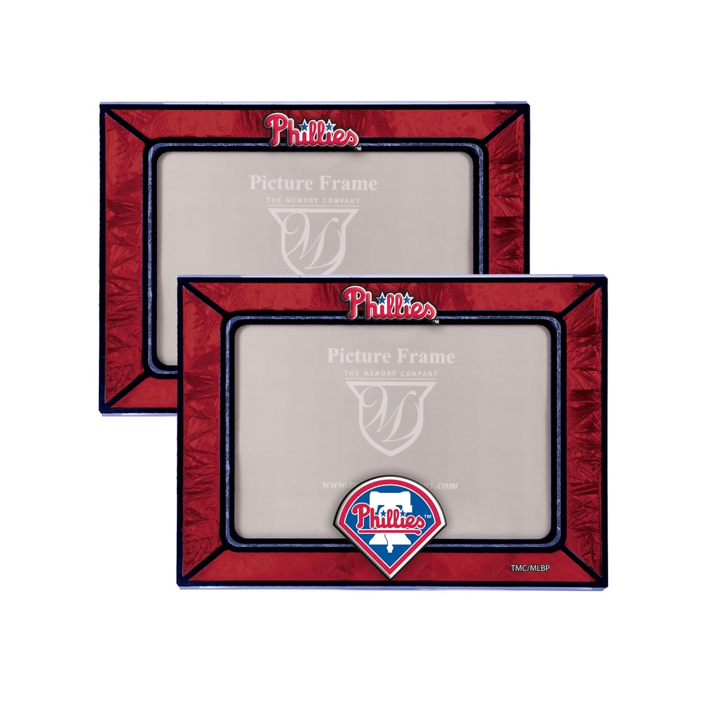 Frame Phl Philadelphia Phillies The Memory Company Two-Pack Art Glass Horizontal ...