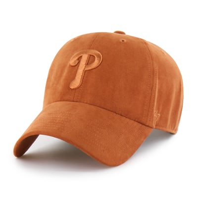 Philadelphia Phillies '47 Unisex Fall Feelings Ballpark Suede Clean Up Hat - Orange
