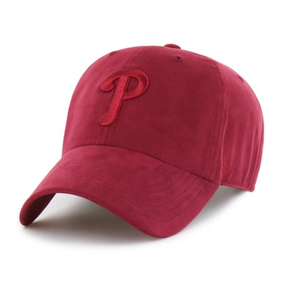 Philadelphia Phillies '47 Unisex Fall Feelings Ballpark Suede Clean Up Hat - Red
