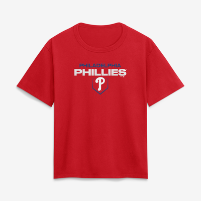 Philadelphia Phillies Fanatics Women's Legacy T-Shirt - Athletic Red
