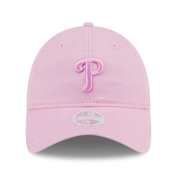 Cappellino New Era Philadelphia Phillies &ndash; Taglia 7 5/8 &ndash; Marrone/Rosa &ndash; Edizione Veterans Stadium
