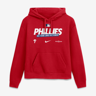 Philadelphia Phillies Nike Women's 2026 MLB Postseason Authentic Collection Hoodie - Red