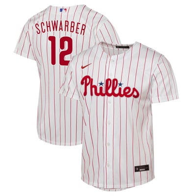 Kyle Schwarber Philadelphia Phillies Nike Youth Home Replica Jersey - White