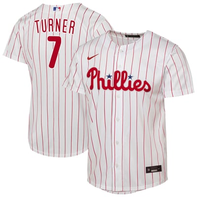 Trea Turner Philadelphia Phillies Nike Youth Home Replica Jersey - White