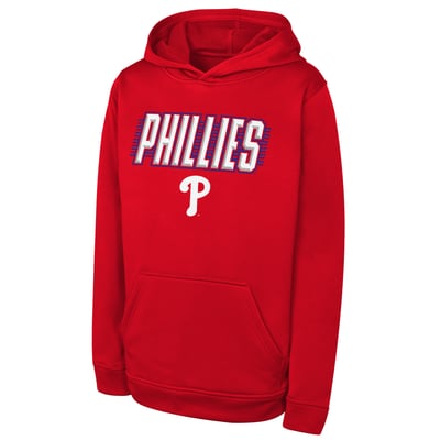 Philadelphia Phillies Outerstuff Youth Sack Party Performance Hoodie - Red