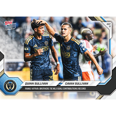 Cavan Sullivan/Quinn Sullivan - 2026 MLS Topps NOW® - Card 78