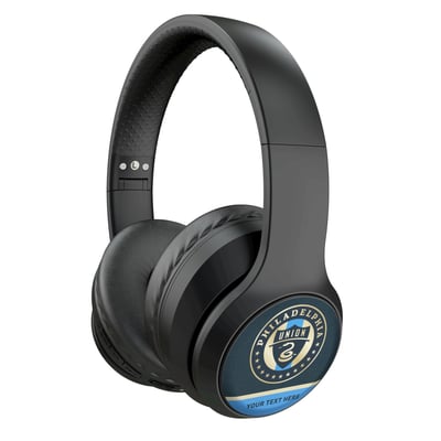 Philadelphia Union Keyscaper Personalized Solid Wireless Bluetooth Headphones With Case
