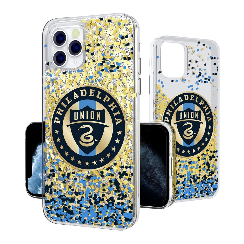 Philadelphia Union iPhone Confetti Glitter Design Case