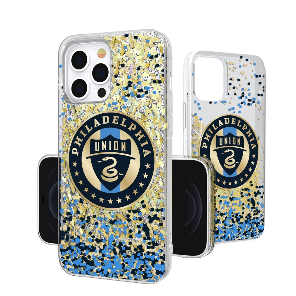 Philadelphia Union iPhone Confetti Glitter Design Case
