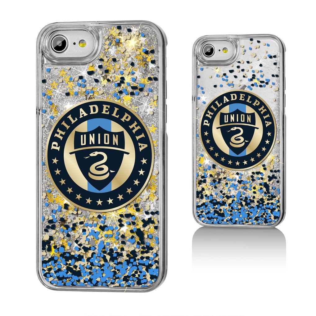 Philadelphia Union iPhone Confetti Glitter Design Case