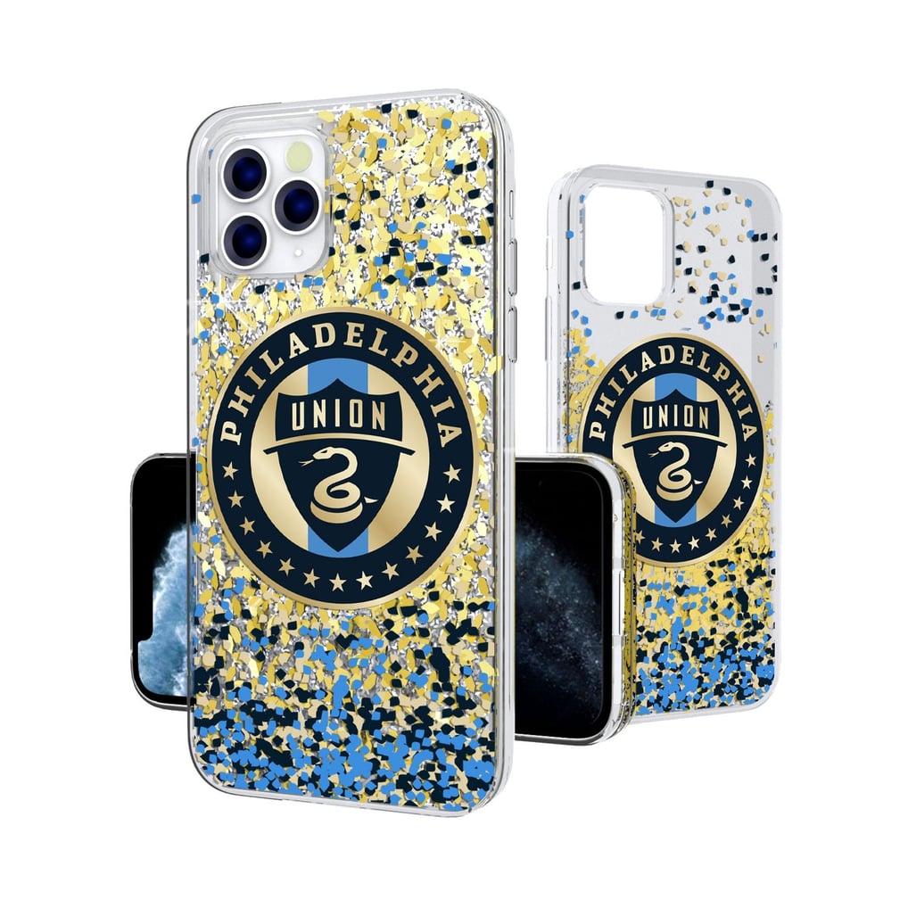 Philadelphia Union iPhone Confetti Glitter Design Case