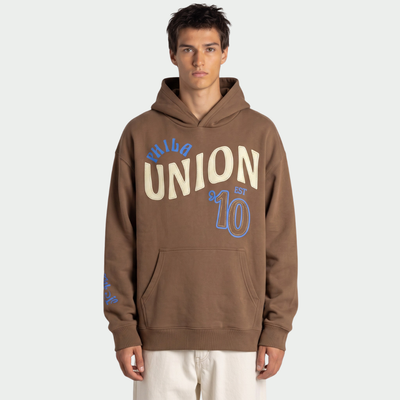 Philadelphia Union The Wild Collective Unisex Washed Fleece Hoodie - Brown