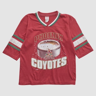 Phoenix Coyotes GTS 90s T-shirt - Red - XS by Fanatics Real Vintage
