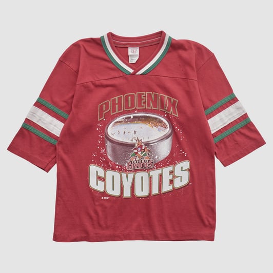 Phoenix Coyotes GTS 90s T-shirt - Red - XS by Fanatics Real Vintage