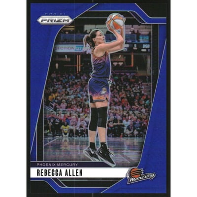 2024 Panini Prizm WNBA Prizms Blue #124 Rebecca Allen