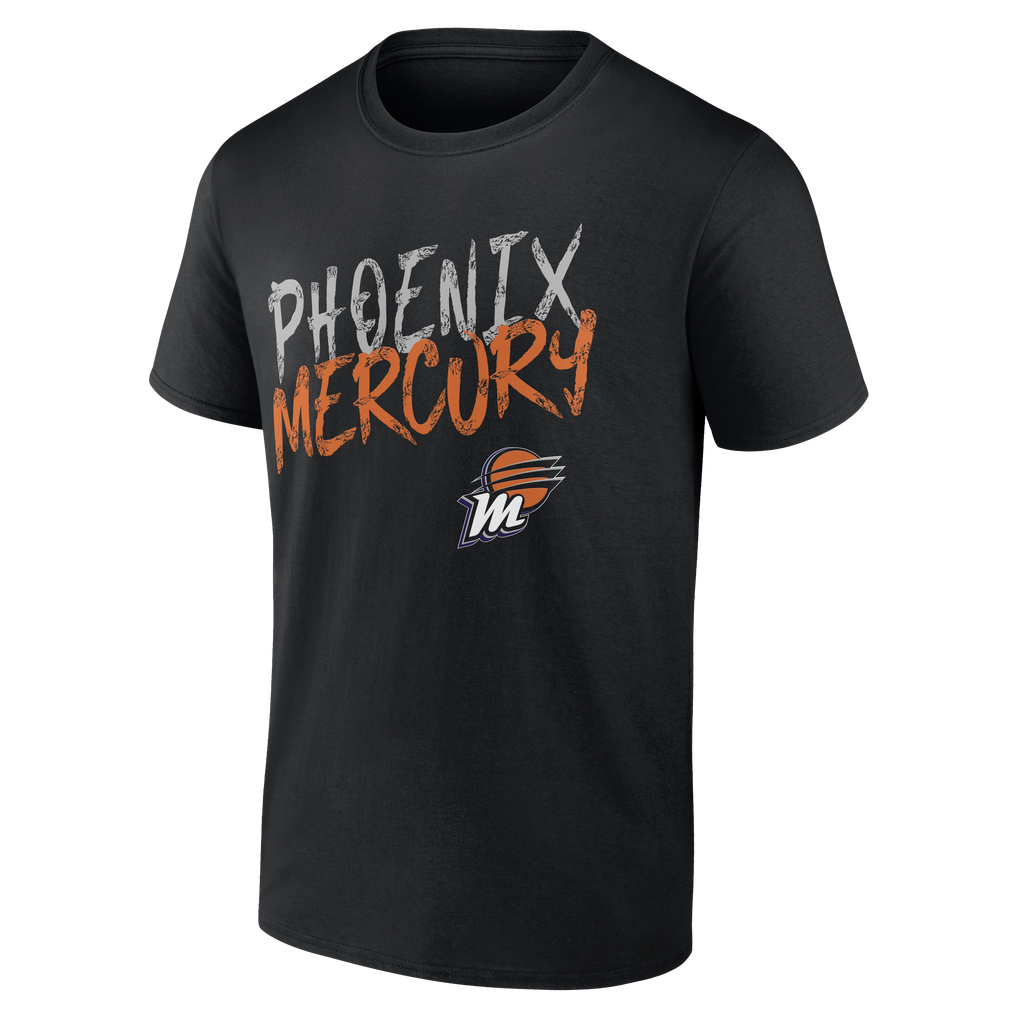 Phoenix Mercury Big & Tall Hustle Personalized Name & Number T-Shirt - Black