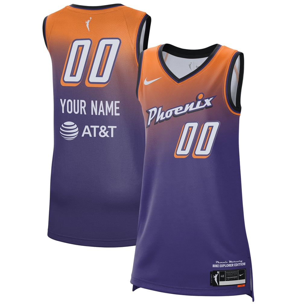 Phoenix Mercury Nike Unisex 2021 Explorer Edition Victory Custom Jersey - Purple