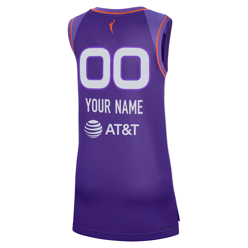 Phoenix Mercury Nike Unisex Custom Victory Jersey - Explorer Edition - Purple