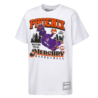  Phoenix Mercury Mitchell & Ness Youth Land of the Free T-Shirt - White