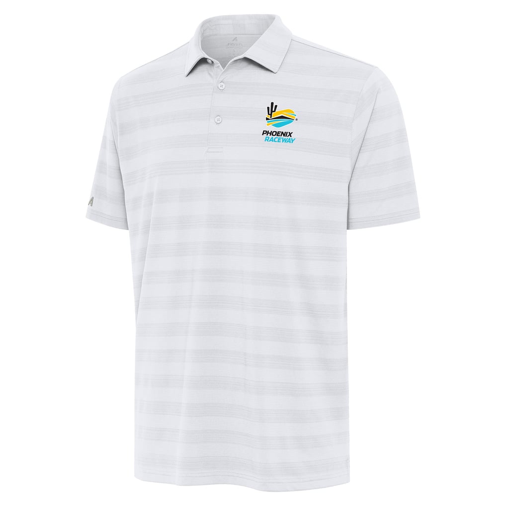 Phoenix Raceway Antigua Tunnel Polo - White