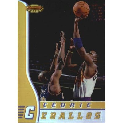 1996-97 Bowman's Best Refractors #37 Cedric Ceballos