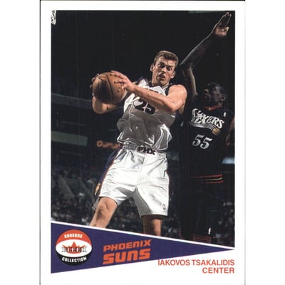 2001-02 Fleer Shoebox Footprints #18 Iakovos Tsakalidis
