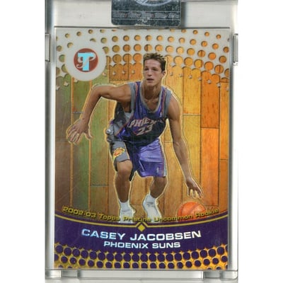 2002-03 Topps Pristine Refractors #94 Casey Jacobsen U