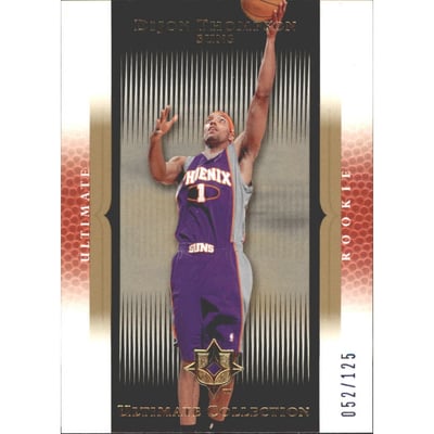 2005-06 Ultimate Collection Blue #136 Dijon Thompson