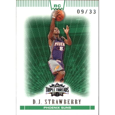 2007-08 Topps Triple Threads Emerald #143 D.J. Strawberry
