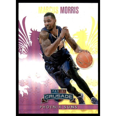 2013-14 Panini Crusade Insert Purple #277 Marcus Morris