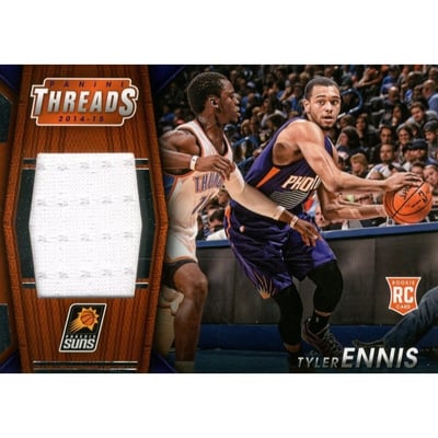 2014-15 Panini Threads Rookie Jumbo Materials #16 Tyler Ennis