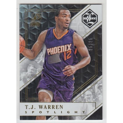 2015-16 Limited Gold Spotlight #137 T.J. Warren