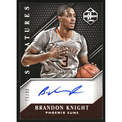 2015-16 Limited Signatures #21 Brandon Knight/99