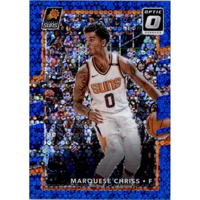 2017-18 Donruss Optic Fast Break Blue #118 Marquese Chriss