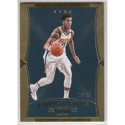 2017-18 Panini Dominion Gold #89 Marquese Chriss