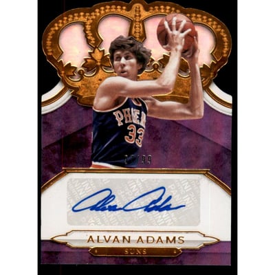 2018-19 Crown Royale Crown Autographs #46 Alvan Adams/99