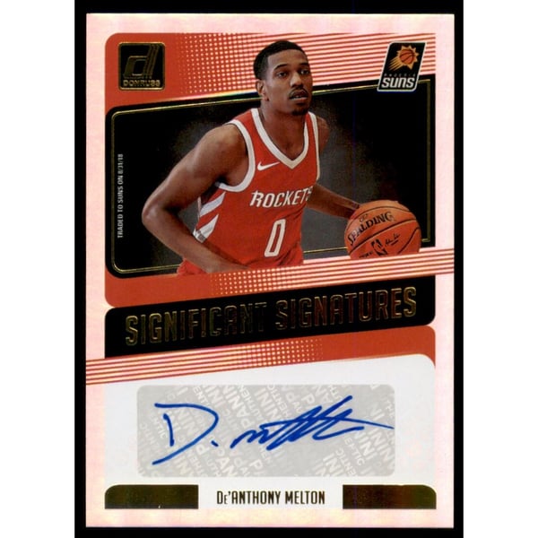 2018-19 Donruss Significant Signatures #97 De