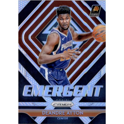 2018-19 Panini Prizm Emergent Prizms Silver #1 Deandre Ayton