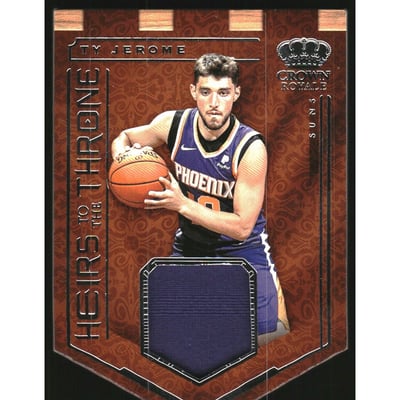 2019-20 Crown Royale Heirs to the Throne Materials #19 Ty Jerome