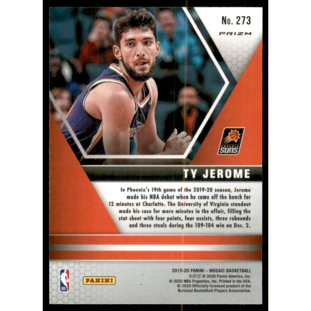 2019-20 Panini Mosaic Mosaic Red #273 Ty Jerome